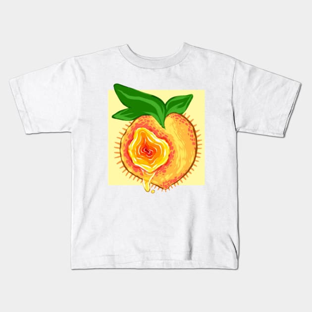 Peachy Keen Kids T-Shirt by Daisebug